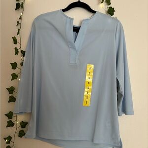 Banana Republic Light Blue Blouse
